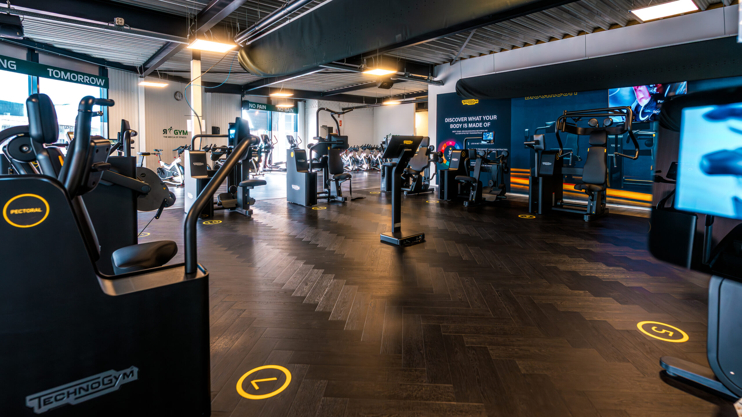 Trainingsvloer van RGYM
