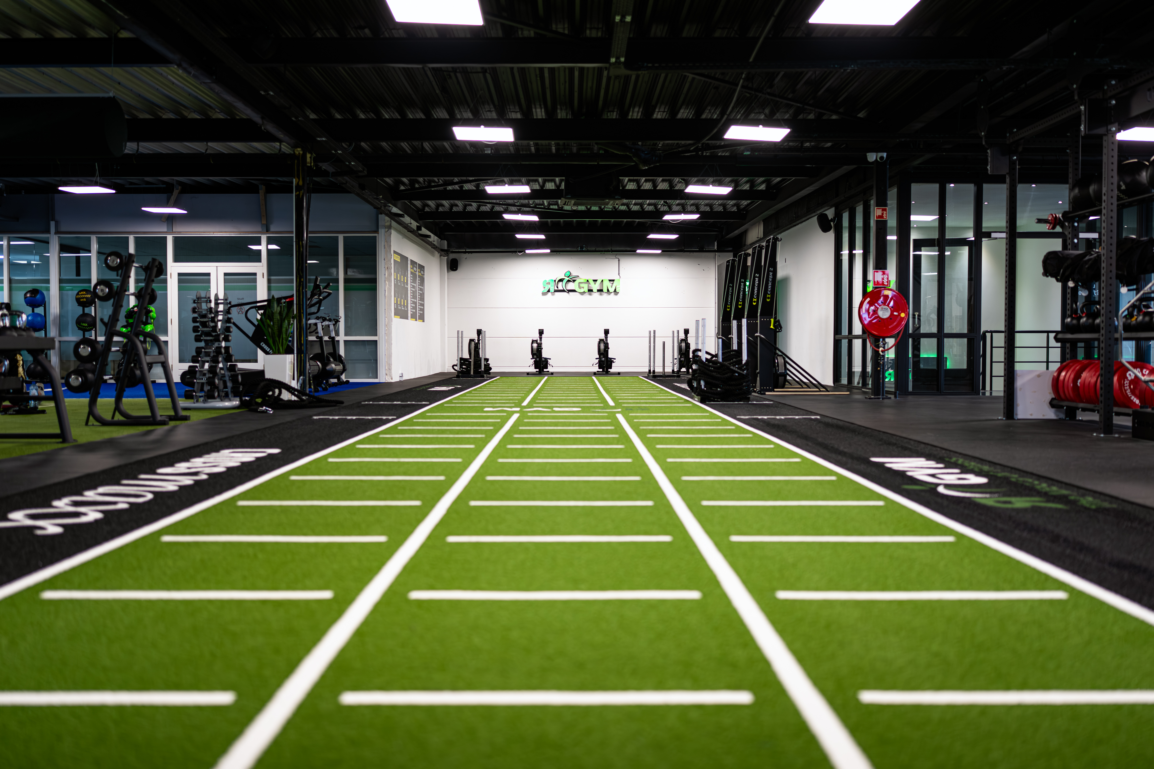 Brede functionele trainingszone van RGym in Beverwijk