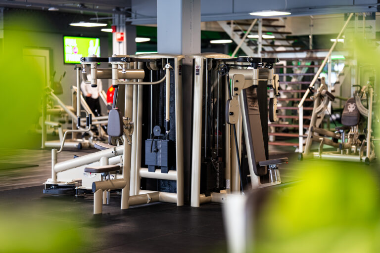 Kabelstation op de trainingsvloer