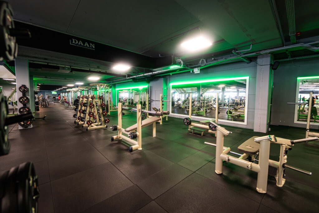Ruime krachtzone van RGym