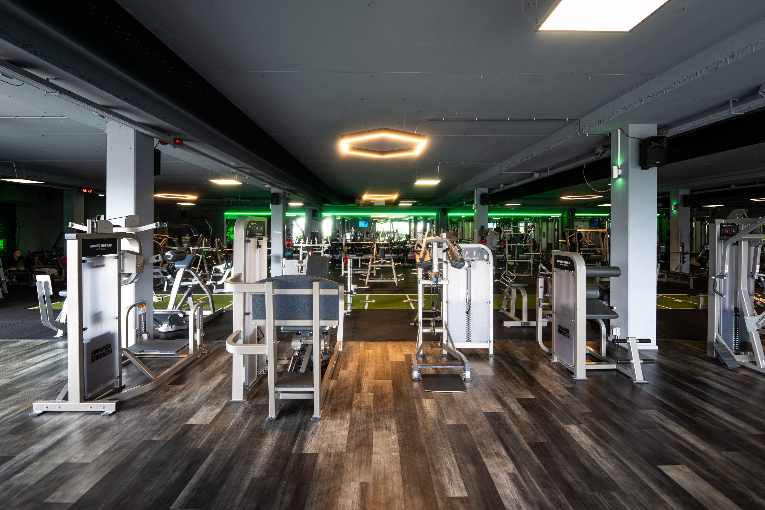 Ruime trainingsvloer van RGym in Beverwijk