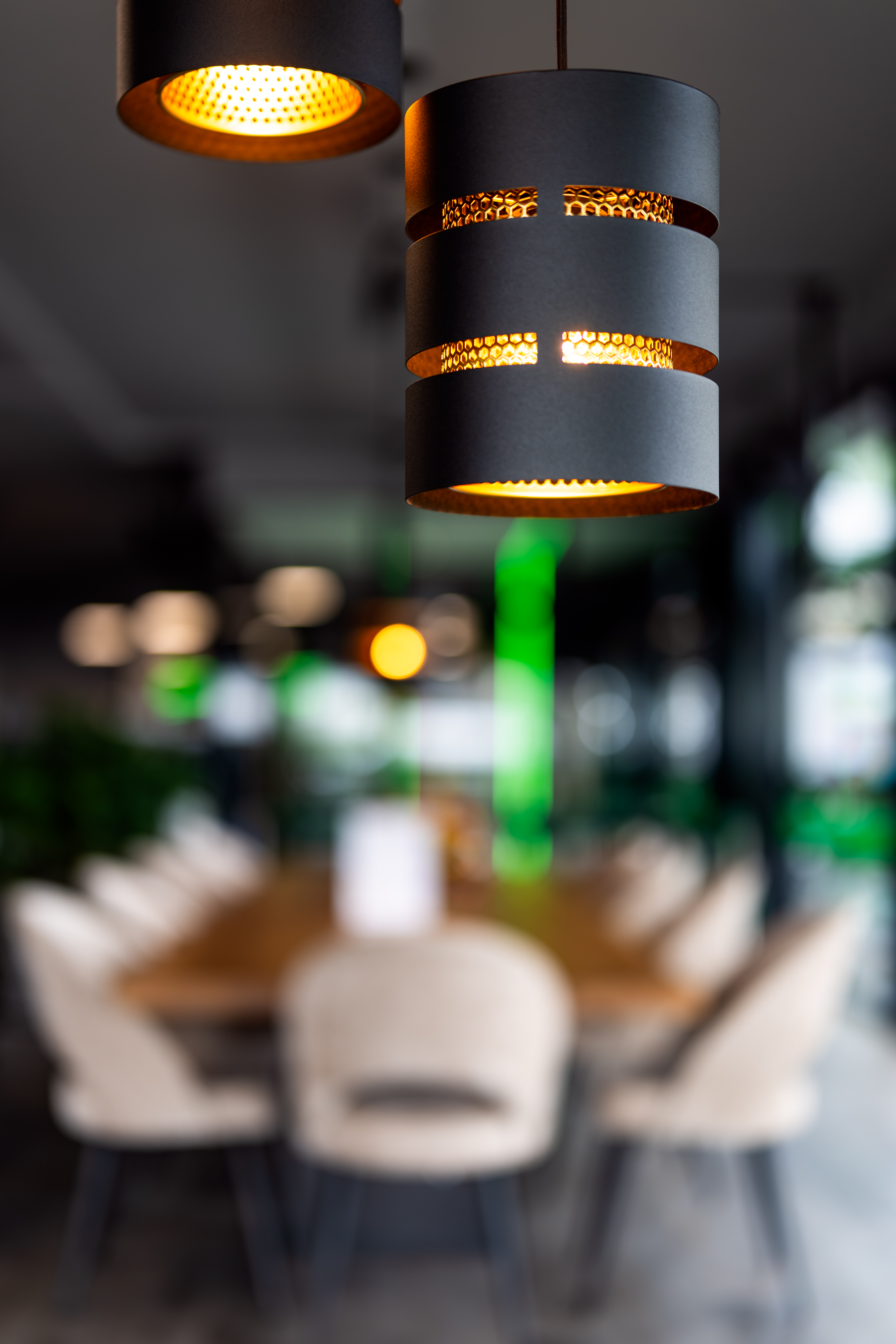 Interieurverlichting boven de zitruimte